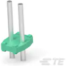 TE Connectivity-1986718-2 Connector Headers and PCB Receptacles Conn Unshrouded Header HDR 2 POS 3.5mm Solder ST Thru-Hole