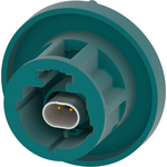 1 Port 1 Row Male H-MTD Water Blue Code Z