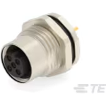 Conn M12 Circular SKT 5 POS Solder ST Thru-Hole 5 Terminal 1 Port