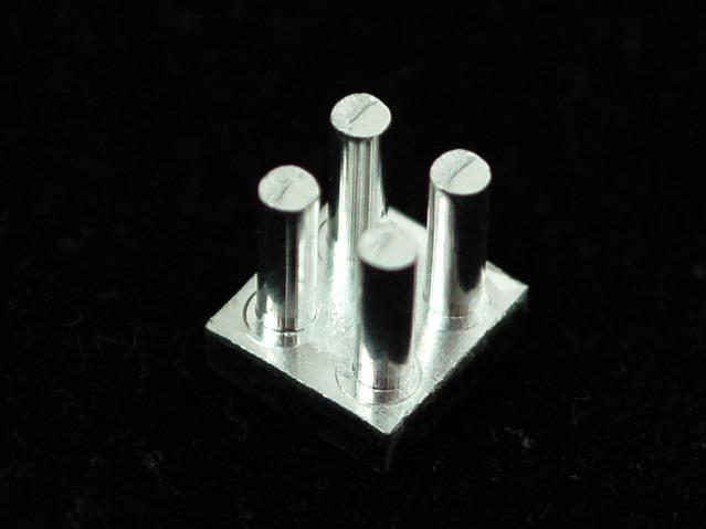 Adafruit Industries-1043 Disipador de calor Heat Sink Passive BGA/TSSOP/QFN Pin Array SMD Aluminum 70°C/W