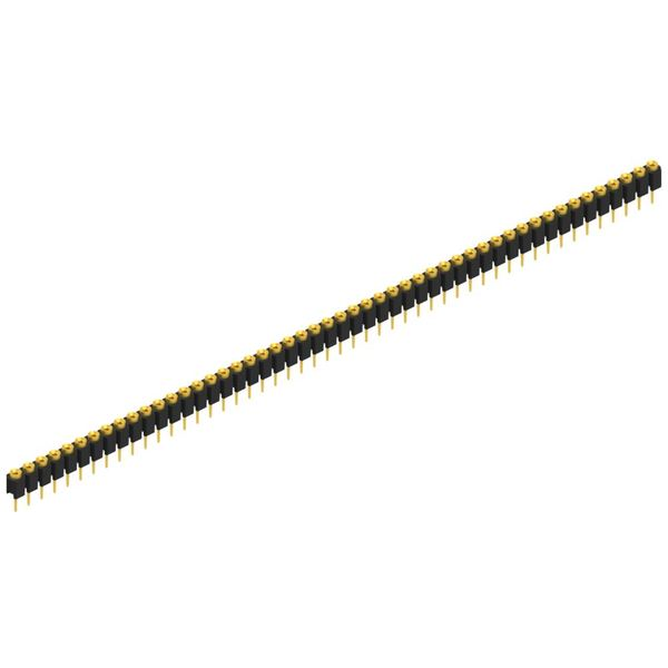 Fischer Elektronik-MK 01 50 G Steckverbinderleisten und Leiterplattenbuchsen Conn Socket Strip F 50 POS 2.54mm Solder ST Thru-Hole