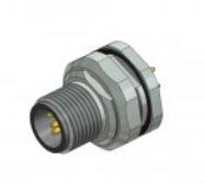 CONEC-43-01032 圆形连接器 Conn M12 Circular PIN 4 POS Solder ST Thru-Hole 4 Terminal 1 Port