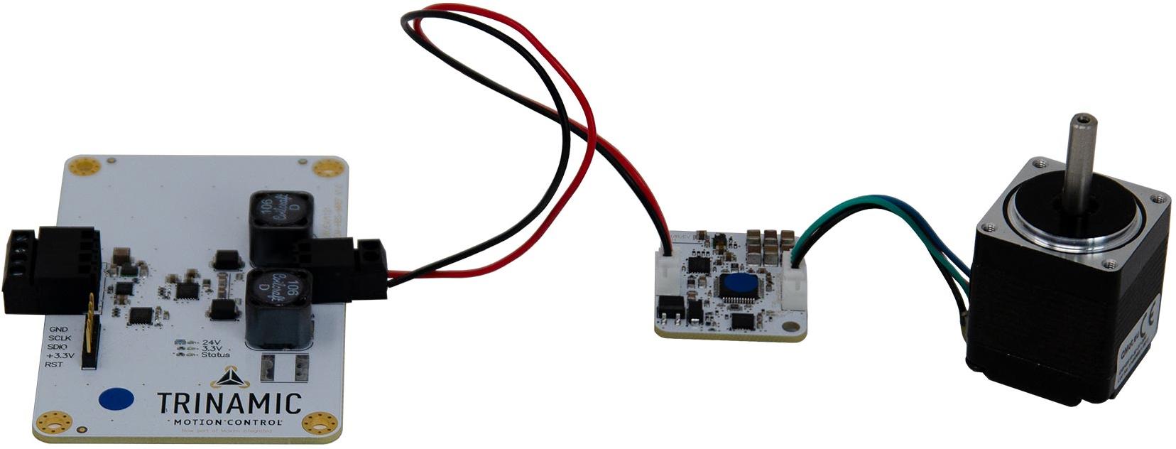 Analog Devices-TMC5130-HBS-KIT Energiemanagement, Entwicklungsplatinen und -kits TMC5130 Motion Motor Control Reference Design Kit
