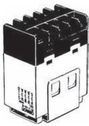 Omron-G7J-4A-B-W1 AC100/120 Power Relays Power Relay 100/120VAC 25(NO)/8(NC)A 4PST-NO(53.5x34.5x64)mm Chassis
