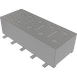 Conn Socket Strip SKT 10 POS 2.54mm Solder ST Bottom Entry SMD TIGER BEAM™ Tube