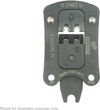 SOURIAU-S16SCML11 Crimpers Application Tooling, Crimp Tool for Standard Contacts #16
