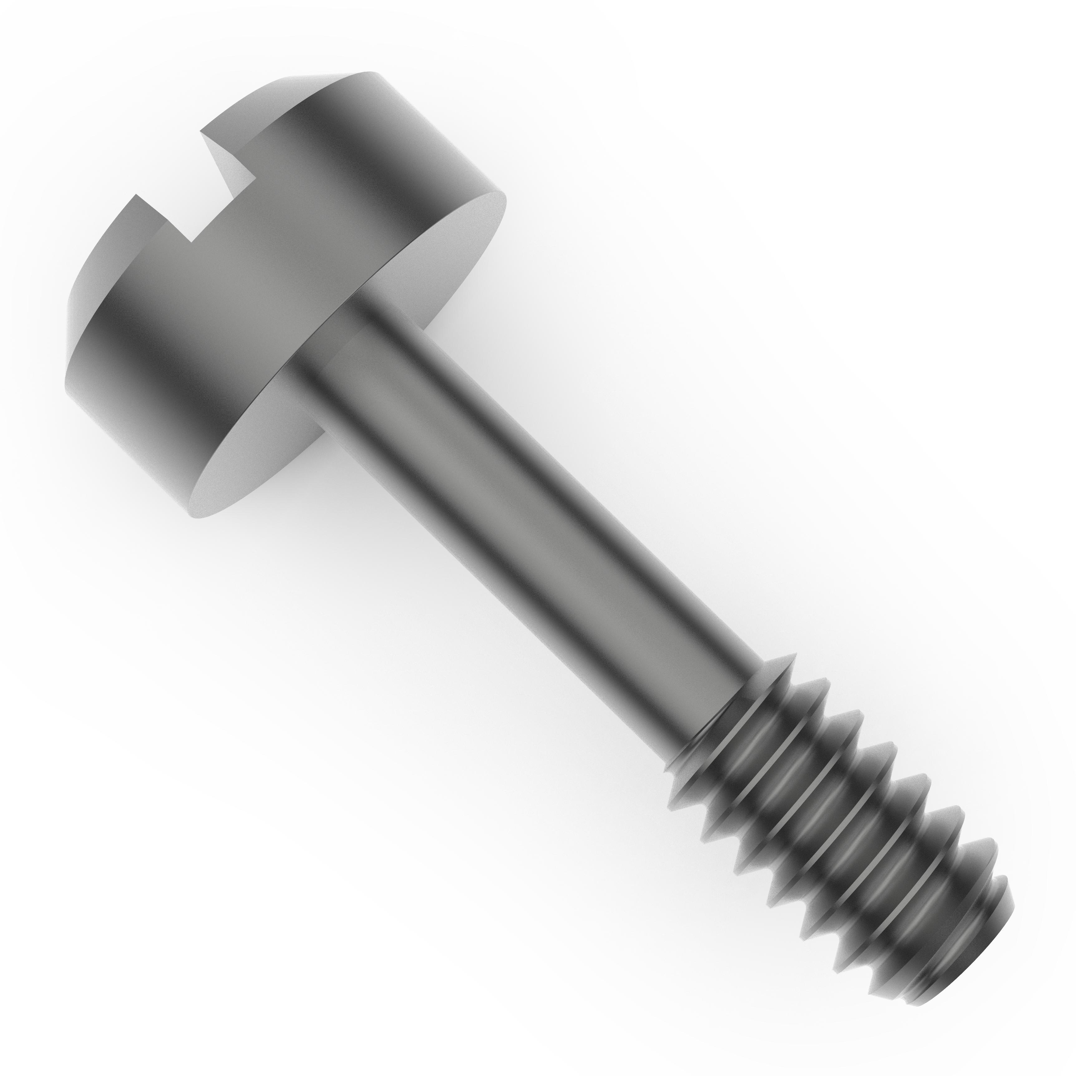RAF Electronic Hardware-7083-SS Schrauben Screw Captive Style 6-HD Slotted 4-40-THD 11.91mm-LG 15in/32in-LG 0.4688in-LG Stainless Steel None