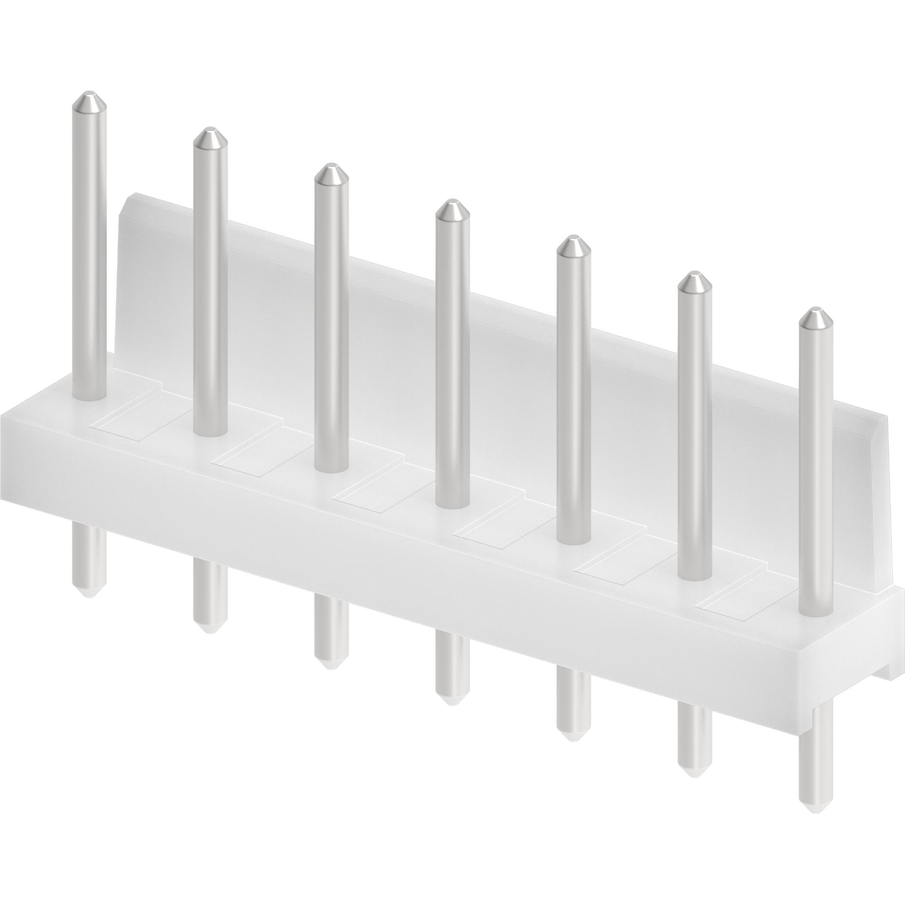 Molex-10085071 连接器插头及 PCB 插座 Conn Wire to Board HDR 7Power POS 5.08mm Solder ST Thru-Hole KK Bag