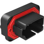Amphenol-AT15-1612PB-BM04 Steckverbinderleisten und Leiterplattenbuchsen Conn Shrouded Header (4 Sides) HDR (2/11)Signal POS 6.02mm/4.68mm Solder ST Thru-Hole
