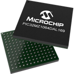 Microchip Technology-PIC32MZ1064DAL169-I/HF Secure Microcontrollers and TPM Secure MCU 32bit PIC32 PIC RISC 1MB Flash 1.8V/3.3V 169-Pin LFBGA Tray