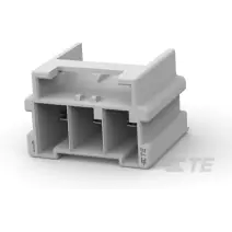 TE Connectivity-1-1969688-3 Cabezales del conector y receptáculos PCB Conn Shrouded Header (4 Sides) HDR 3 POS 6mm Solder ST Thru-Hole Automotive Tray
