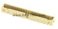 HARTING Technology Group-09195107324 Connector Headers and PCB Receptacles Conn Shrouded Header (4 Sides) HDR 10 POS 2.54mm Solder ST Top Entry Thru-Hole Carton