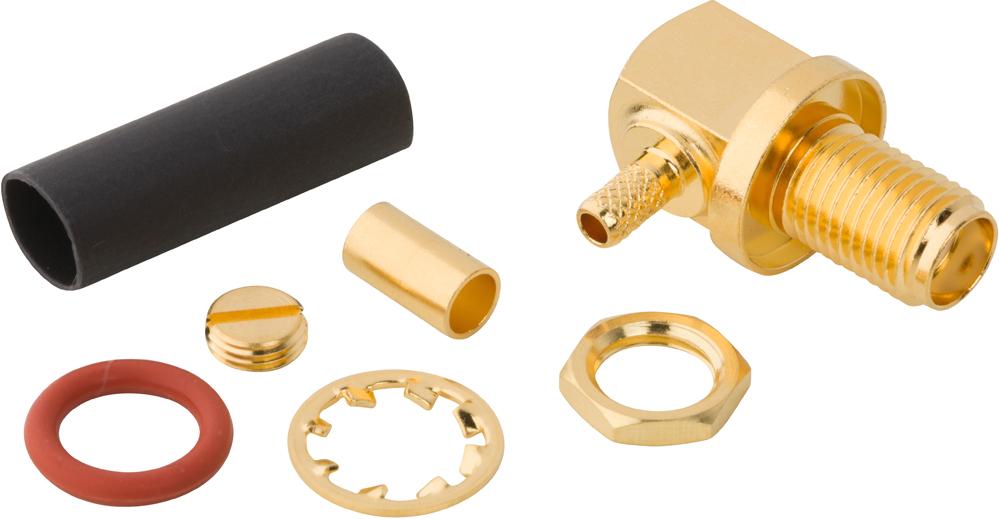 Amphenol RF-132245-10 | IP67 SMA RF Connector 射频连接器 Robust waterproof IP67 sealed RF Connectors