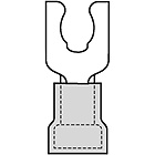 Molex-0191150030 连接器端子 Snap Spade Tongue Terminal 14-16AWG Copper Blue 22.5mm Electro Tin Avikrimp™ T/R