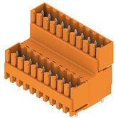 Weidmuller-1641150000 连接器插头及 PCB 插座 Conn Shrouded Header (4 Sides) M 20 POS 3.5mm Solder ST Thru-Hole Box