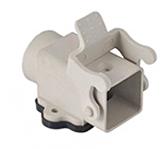 Molex-7803.6225.1 抽缩起动适配器 Bulkhead Housing 90° 3 Shell Size Polyamide GWconnect®