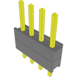 Conn Board Stacker HDR 4 POS 2.54mm Solder ST Top Entry Thru-Hole Bulk