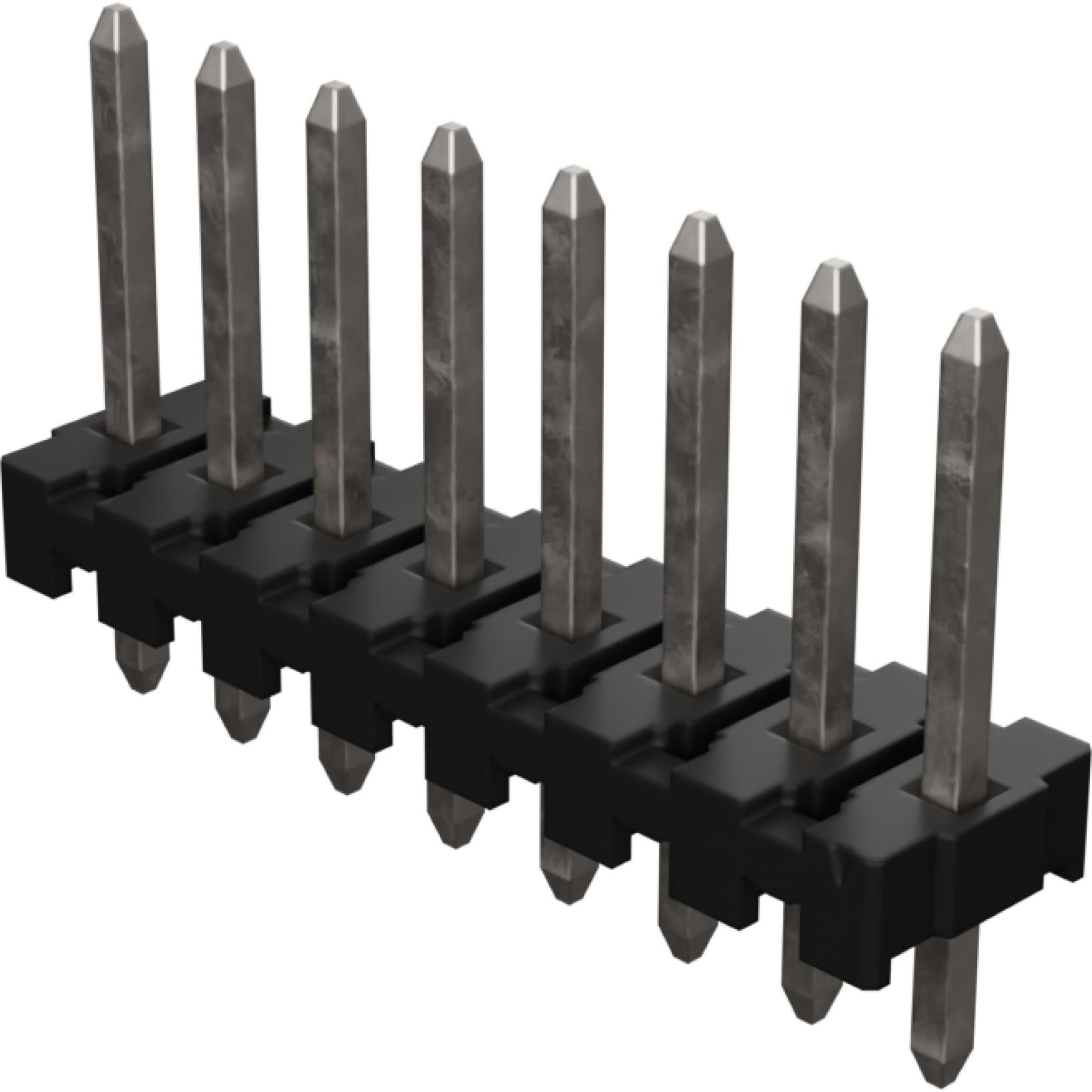 Molex-26-48-1081 Steckverbinderleisten und Leiterplattenbuchsen Conn Unshrouded Header HDR 8Power POS 3.96mm Solder ST Top Entry Thru-Hole KK Bag