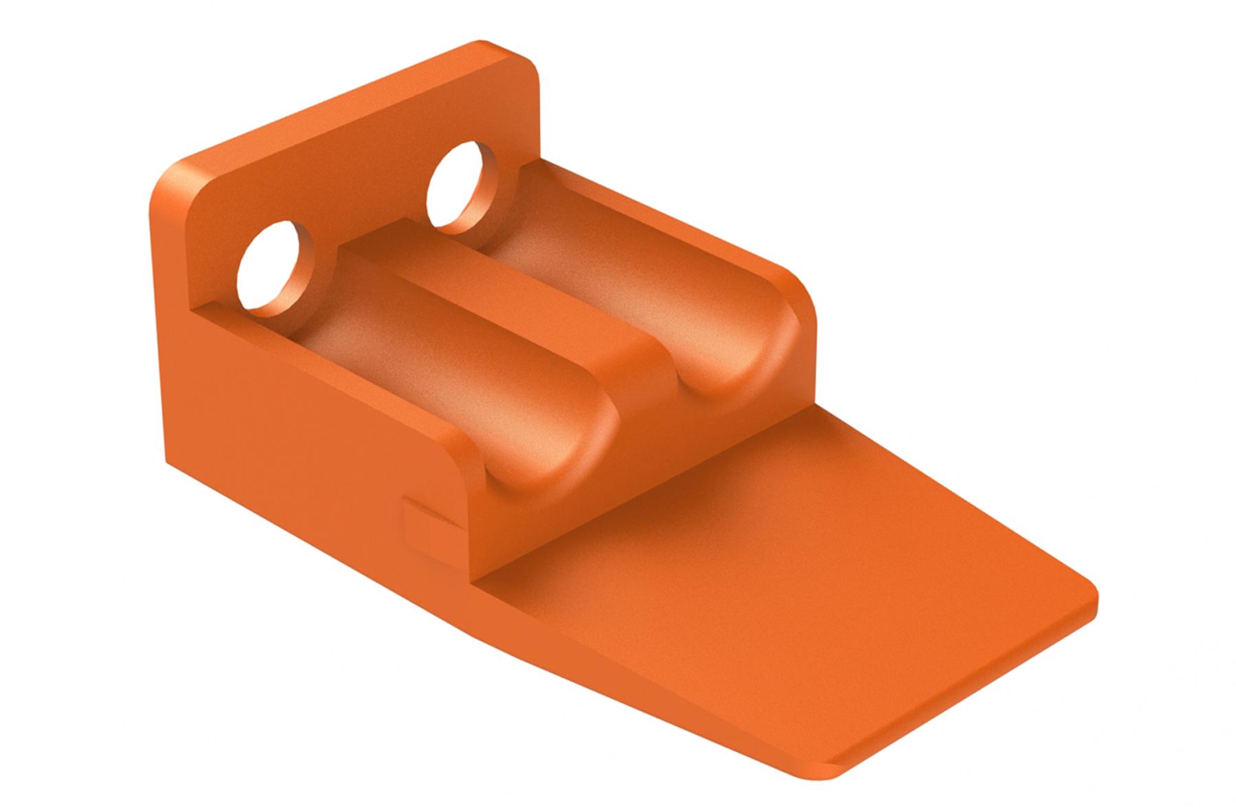 Amphenol-AWP-2S Steckverbinderzubehör Connector Accessories Wedge Lock Straight Thermoplastic Orange