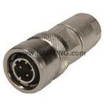 Conn M12 Circular PIN 4 POS Screw ST Cable Mount 4 Terminal 1 Port