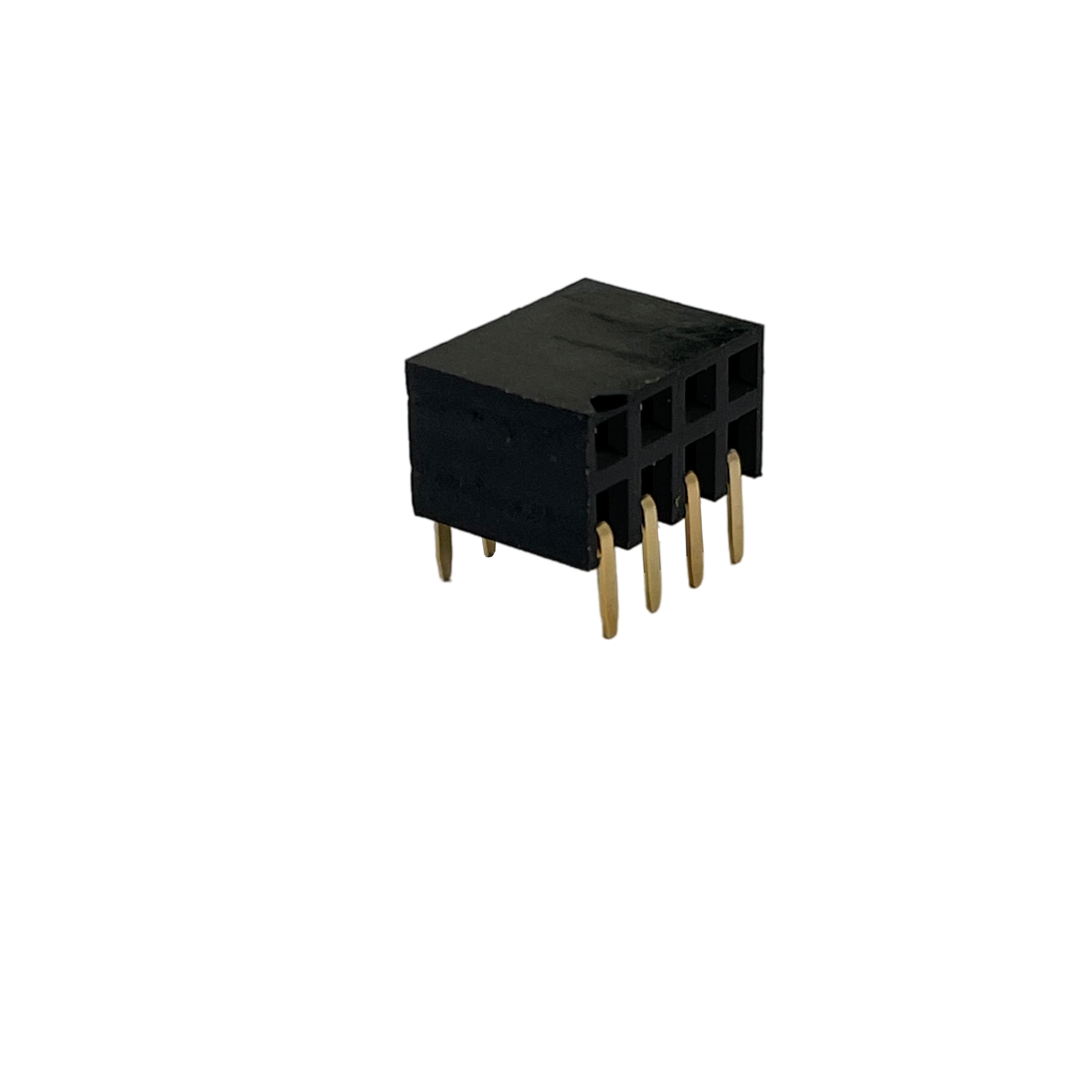 ADAM TECH-RS2BR-16-G Steckverbinderleisten und Leiterplattenbuchsen Conn Socket Strip RCP 16 POS 2.54mm Solder RA Side Entry Thru-Hole