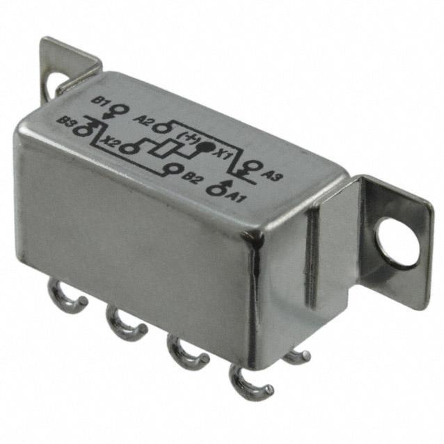 TE Connectivity-M39016/6-107M Relé de señal Signal Relay 26.5VDC 2A DPDT( (33.5mm 15.24mm 10.4mm)) Panel