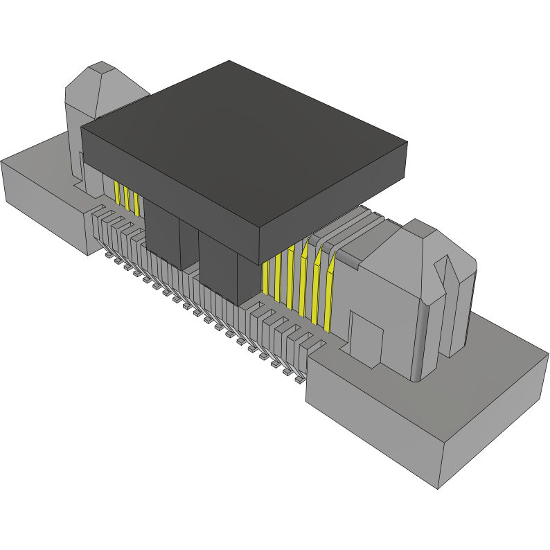 Samtec-ERM5-020-02.0-S-DV-WT-P-FR Steckverbinderleisten und Leiterplattenbuchsen 0.5 mm Rugged High-Speed Strips