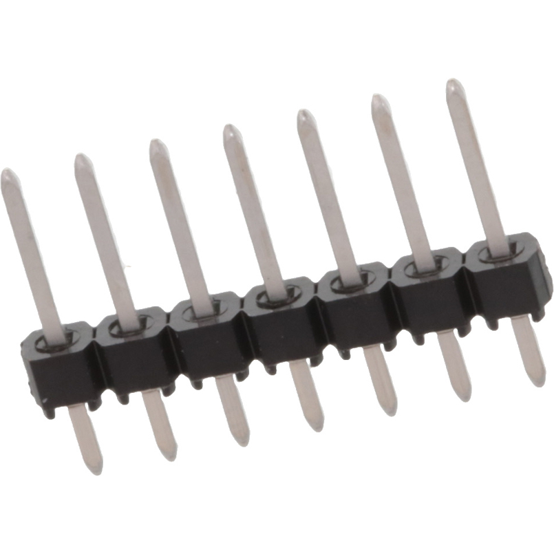 Molex-901200127 Embases de raccordement et réceptacles PCB Conn Unshrouded Header HDR 7 POS 2.54mm Solder ST Thru-Hole C-Grid III Tray