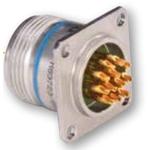 Conn Circular PIN 5 POS Solder ST Flange Mount 5 Terminal 1 Port