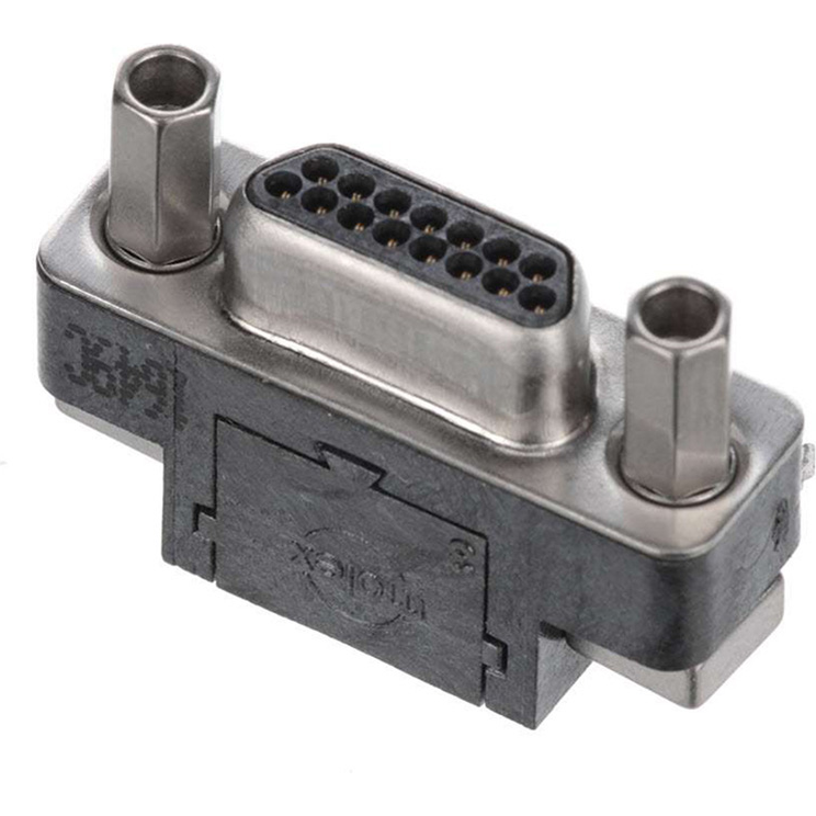 Molex-0836129020 Connector D-Subminiature Conn Micro-D F 15 POS 0.63mm Solder RA Thru-Hole 15 Terminal 1 Port Commercial Micro-D Tube