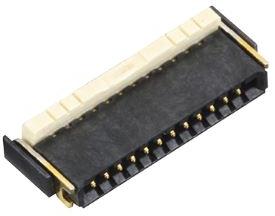 Panasonic-AYF530465TA Raccordement FCC-FPC Conn FPC Connector SKT 4 POS 0.5mm Solder RA SMD T/R