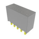 Conn Socket Strip SKT 10 POS 2.54mm Solder ST Top Entry Thru-Hole Bulk