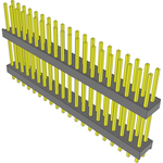 Conn Board Stacker HDR 40 POS 2.54mm Solder ST Top Entry Thru-Hole Bulk