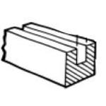 Laird Technologies-8868-0125-85 EMV-Dichtungen EMI Gaskets Conductive Elastomer Channel Strip Silicone 120dB