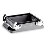 Lapp Group-10132000 Steckverbinderzubehör Connector Accessories Panel Mount Base Housing Straight Aluminum Alloy Powder Coated Gray