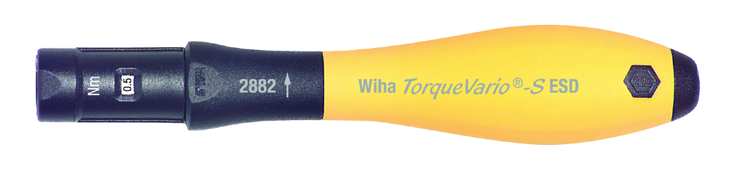 Wiha Tools USA-28524 Tools Other ESD Adjustable TorqueVario-S 5-10 In/lbs