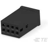 TE Connectivity-87133-9 Carcaza de cables discretos de conector Conn Housing RCP 8 POS 2.54mm Crimp ST Cable Mount Black Package