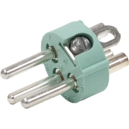 Switchcraft-QG3M Steckverbinderzubehör Connector Accessories 3POS Male Insert