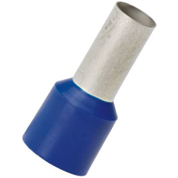 Panduit-FSDX84-12-C Steckverbinderanschlüsse Ferrules Terminal 6AWG Copper Blue 23mm Tin PAN-TERM® Bag