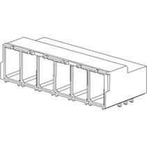 Molex-0394250006 Connector Headers and PCB Receptacles Conn Wire to Board HDR 6 POS 12mm Solder RA Side Entry Thru-Hole EuroMax