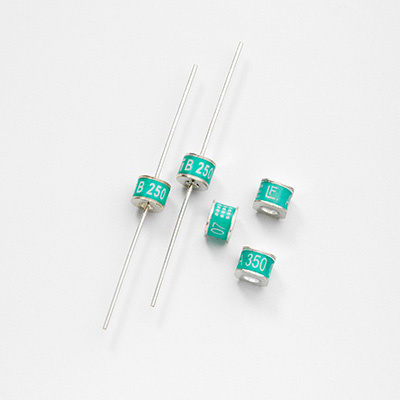 Littelfuse-SL1411A350SM Gasentladungslampen Gas Discharge Tubes 350VDC 10kADC 10AAC 1.5pF Solder Pad SMD