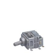 NKK Switches-G3T13AH Switch Toggle Switch Toggle ON OFF ON SPDT Round Lever Gull Wing 0.1A 28VAC 28VDC 0.4VA PC Mount with Bracket Tray