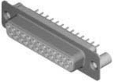 Cinch Connectivity Solutions-DDMM-50SM Raccordement D ultra-miniaturisé Conn D-Sub SKT 50 POS 1.4mm Solder ST Thru-Hole 50 Terminal 1 Port