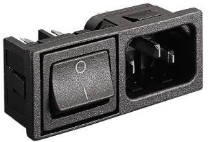 Bulgin Components PLC-BZM27/Z0000/63C Spannungsversorgungseingangsmodule Power Entry Module Unfiltered M 3 POS Switch ST 1 Port