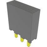 Conn Socket Strip SKT 3 POS 2mm Solder ST Top Entry Thru-Hole Layer