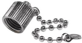 Bel Fuse-SS-12800-010 Steckverbinderzubehör Connector Accessories Cap Straight Brass Metallic Nickel