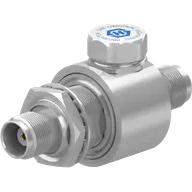 HUBER+SUHNER-3401.26.A RF-Steckverbinder Conn TNC Adapter 0Hz to 1000MHz 50Ohm ST F/F Gold