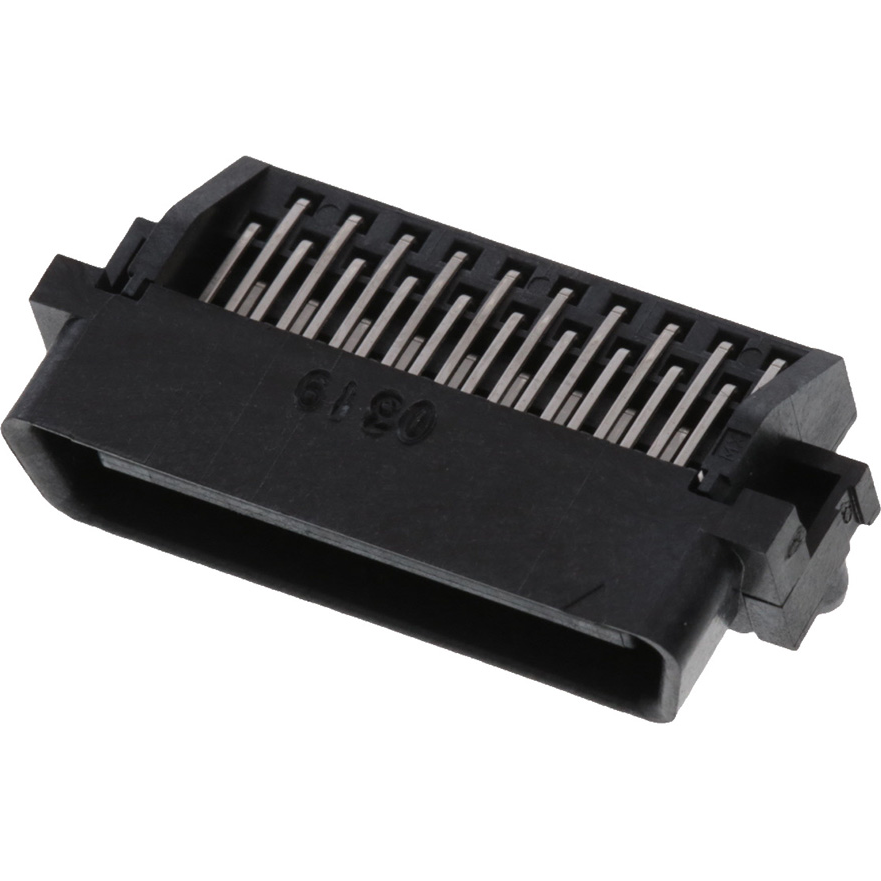 Molex-0716612040 SCSI 连接器 Conn EBBI PL 40 POS 2.54mm Solder RA Thru-Hole 40 Terminal 1 Port EBBI™ Tray