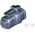 TE Connectivity-1337352-1 Einzeladersteckverbinder, Gehäuse Conn Housing RCP 4 POS 5.46mm Crimp ST Cable Mount Black Bag