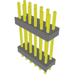 Conn Board Stacker HDR 12 POS 2.54mm Solder ST Top Entry Thru-Hole Bulk